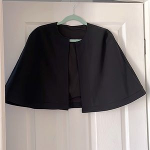 COPY - NWOT Black capelette